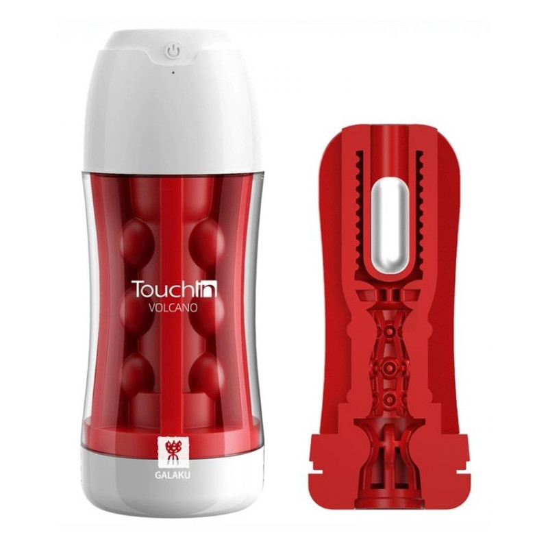 Galaku Masturbateur vibrant Touch In Galaku Rouge